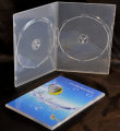 Double Ultra Slim DVD Case Super clear (7mm)